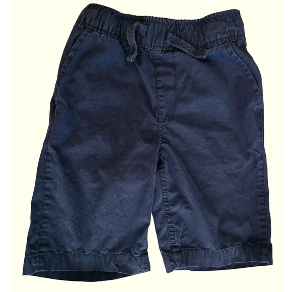 The Children's Place Other - The Children's Place Boys Navy Blue Chino Pull-On Shorts Size 6 Elastic Waist